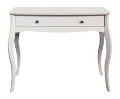 Steens Baroque 438/58 Frisiertisch, 100 x 80 x 100 cm, MDF, reinweiÃ