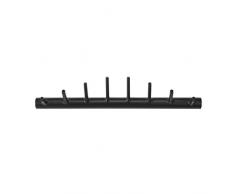 Umbra 318205-040 Hooks Helix Wandhaken, Aufhänger, Haken, Kleiderhaken, Kleideraufhänger, Garderobenhaken, 8 Haken, metall, schwarz