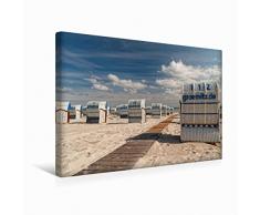 Premium Textil-Leinwand 45 x 30 cm Quer-Format Grömitz - Ostseebad an der Sonnenseite | Wandbild, HD-Bild auf Keilrahmen, Fertigbild auf hochwertigem Vlies, Leinwanddruck von Nordbilder