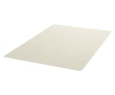 Hanse Home 101152 unifarben Teppich Läufer Brücke Bettumrandung Stufenmatten Treppenschoner, creme, 200 x 200 cm