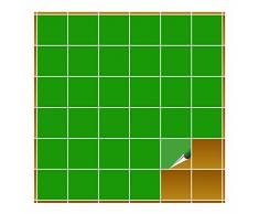 FoLIESEN Fliesenaufkleber fÃ¼r Bad und KÃ¼che - 10x10 cm - gelbgrÃ¼n glÃ¤nzend - 1.000 Fliesensticker fÃ¼r Wandfliesen