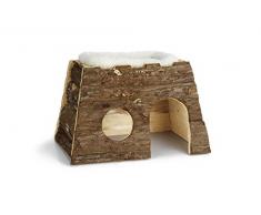 Beeztees 810878 Forest Blockhaus Castle, 36 x 26 x 24 cm
