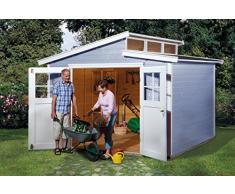 weka Gartenhaus 226 Gr.4, grau, 21 mm
