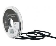 Berisfords 3501Â Satinband 5Â mm schwarz 10Â 10Â x 1Â x 10Â cm Double Face Poly Satinband, schwarz