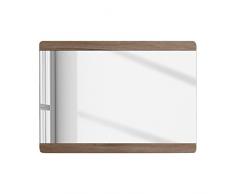 trendteam Garderobe Wandspiegel Malea, 90 x 64 x 35 cm in Eiche San Remo Hell Dekor mit pflegeleichter OberflÃ¤che