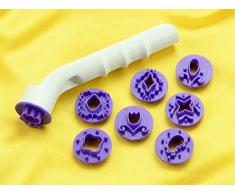 Teigschaber 12382Â Cookie Cutter fÃ¼r Tortendekorationen Kunststoff 25Â x 10Â x 4Â cm weiÃ