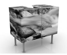 Apalis 53072 Waschbeckenunterschrank Fluss in Kanada II, 60 x 55 x 35 cm