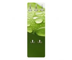 Apalis 78798 Wandgarderobe Drops of Nature | Design Garderobe Garderobenpaneel Kleiderhaken Flurgarderobe Hakenleiste Holz Standgarderobe Hängegarderobe | 139x46cm
