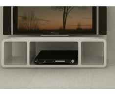 CUMIX DESIGN Regal System KMCM017 weiÃ, mit Wandbefestigung