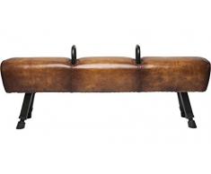 Bank Gym Gabby, gepolsterte, schmale Sitzbank, braun (H/B/T) 60x153x33cm