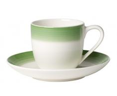 Villeroy & Boch Colourful Life Green Apple Tasse Espresso conper, 2Â StÃ¼ck, Premium Porzellan, GrÃ¼n