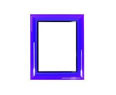 Kartell Francois Ghost Wandspiegel, Plastik, violett, 5.7 x 79 x 5.7 cm