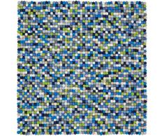 myfelt Fritz Topfuntersetzer, Wolle, Bunt, 20 x 20 cm