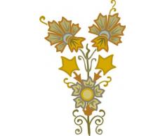 Indigos 4051719769616 Wandtattoo MF459 schÃ¶nes Ornament 80 x 50 cm