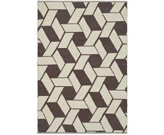 Safavieh Durhurst handIn- und Outdoorteppich, TMF124C, Saddle, 152 X 243 cm