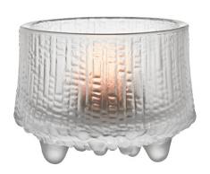 Iittala Ultima Thule Windlicht, Glas, Transparent, 8.6 x 8.6 x 6.5 cm
