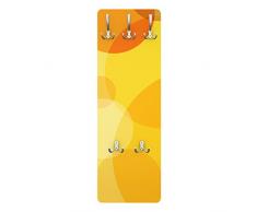 Apalis 78641 Wandgarderobe Caribbean Lounge | Design Garderobe Garderobenpaneel Kleiderhaken Flurgarderobe Hakenleiste Holz Standgarderobe Hängegarderobe | 139x46cm