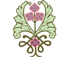 INDIGOS Wandtattoo, Bunt