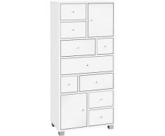 Schildmeyer 700760 Highboard, 60 x 131,5 x 33 cm, weiÃ