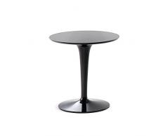 Kartell 860009 Beistelltisch Tip Top Mono, schwarzglÃÆÃ¤nzend