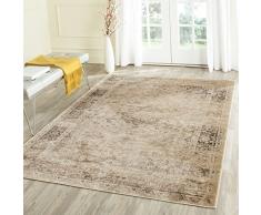 Safavieh Sasha gewebter Teppich, VTG113-660, Warm Beige, 121 X 170 cm