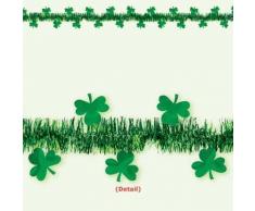 Amscan International 229024Â 4,5Â m grÃ¼n Lametta Girlanden mit KleeblÃ¤ttern