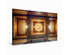 Premium Textil-Leinwand 75 cm x 50 cm quer Palais de la Bahia | Wandbild, Bild auf Keilrahmen, Fertigbild auf echter Leinwand, Leinwanddruck