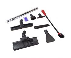 Sauglos-Paket! 7 Staubsaugerdüsen + 35mm Chrom Saugrohr + Staubsaugerduft passend für Miele Parkett & Co 4000