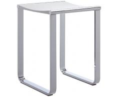 Keuco 14982010038 Hocker Plan, verchromt/lichtgrau