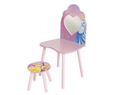 Worlds Apart 462DIR Disney Princess Schminktisch und Stuhl