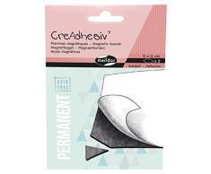 Maildor MALIDOR creadhesiv Magnettafel zu schneiden, grau, 9Â x 11Â cm, 2Â StÃ¼ck