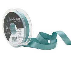 Berisfords 3501Â Satinband 15Â mm petrol 9788Â 10,5Â x 10,5Â x 3Â cm Double Face Poly Satinband, petrol