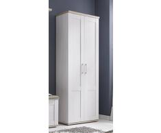 Stella Trading Hochschrank Romance 70-015-D4, Holzdekor, Sibiu-Lärche, 76 x 201 x 39 cm