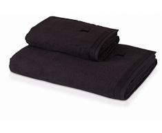 mÃ¶ve Superwuschel Handtuch 60 x 110 cm aus 100% Baumwolle, dark grey