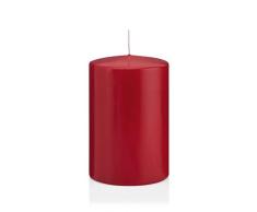 Wiedemann 218130.056 Stumpenkerzen, Wachs, Altrot, 15 x 10 cm, 6-Einheiten