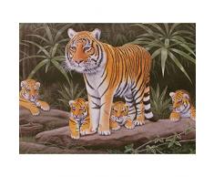 Royal Brush Junior groÃe Malen nach Zahlen Kit 15.25-inch X 11.25-inchmaternal Uhr, andere, mehrfarbig