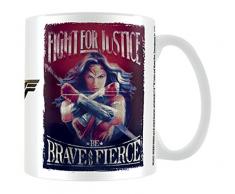 DC Comics Kaffeetassen, Papier, Mehrfarbig, 11 x 11 x 1.3 cm