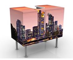 Apalis 53901 Waschbeckenunterschrank Frankfurt Skyline, 60 x 55 x 35 cm