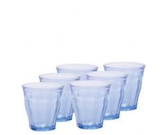 Duralex Picardie Tumbler 22Â cl 6Â StÃ¼ck Set, tolles Home Warmhaltebecher ZubehÃ¶r Serie Marine