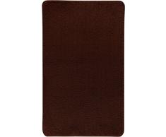 axentia Badematte Braun-Badteppich-Badvorleger modern & groÃ aus Microfaser-Badezimmerteppich Rutschfest-Badgarnitur fÃ¼r Dusche, Waschbecken & Badewanne, Stoff, 100 x 60 x 1.5 cm