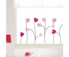 Ambiance-Live Wandtattoo Blumen Tulpen Rosen