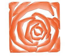 Koziol Raumteiler Romance, Kunststoff, transparent orange, 0.4 x 26.9 x 27 cm
