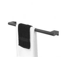 Tiger Handtuchhalter, Metall, Schwarz, 8.3 x 60 x 3.9 cm