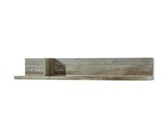 Stella Trading BZDDD01040 Steckboard Driftwood, Holz, braun, 130 x 20 x 22 cm