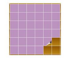 FoLIESEN Fliesenaufkleber fÃ¼r Bad und KÃ¼che - 10x10 cm - Flieder matt - 600 Fliesensticker fÃ¼r Wandfliesen