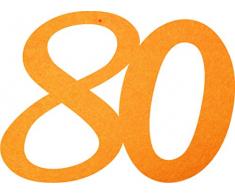 Petras Bastel News Streudeko, Fliz, dottergelb, 18 x 12 x 3 cm