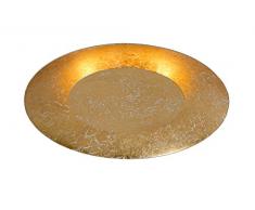 Lucide FOSKAL - Deckenleuchte - Ø 34,5 cm - LED - 1x12W 2700K - Messing