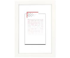 Fotorahmen 40X50 River Weiss