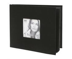 Deknudt Album Box Foto, Leder oder Kunstleder, schwarz, 22,2Â x 15Â x 3Â cm