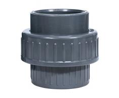 Oase PVC-Kupplung 75 mm x 2 1/2 Zubehör Filterpumpen & Bachlaufpumpen, Grau, 12 x 15 x 1,5 cm